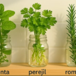 Hierbas aromáticas que puedes cultivar fácilmente en agua durante todo el año