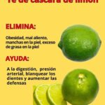 Descubre el Potente Té de Cáscara de Limón: Propiedades y Beneficios