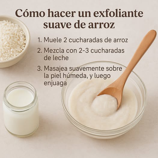 Exfoliante Natural de Arroz