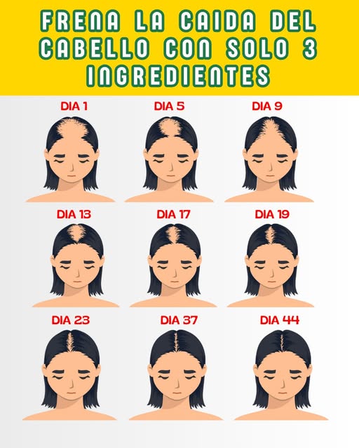 Ingredientes naturales para el crecimiento del cabello
