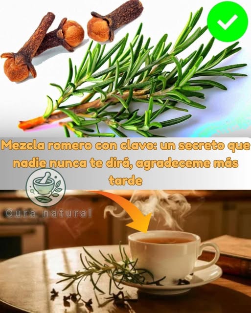 Romero y Clavo en la cocina