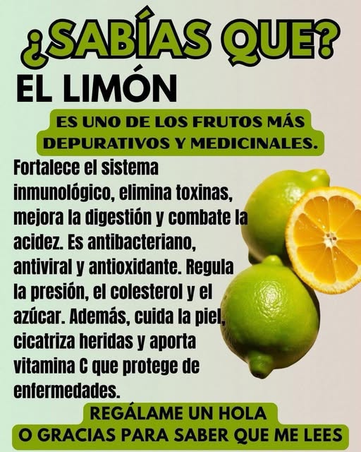 Limón fresco