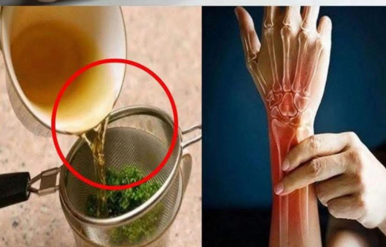 Té para la hinchazón de piernas