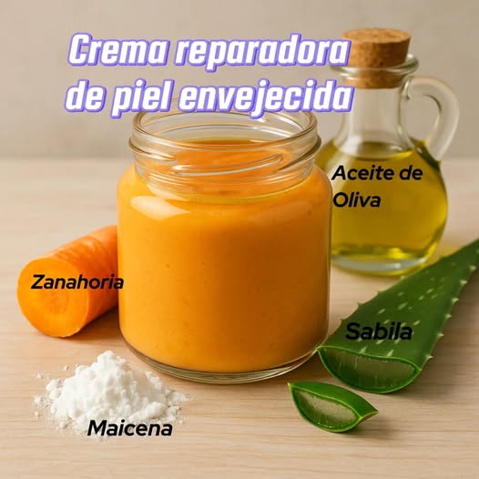 Crema Reparadora para Piel Envejecida