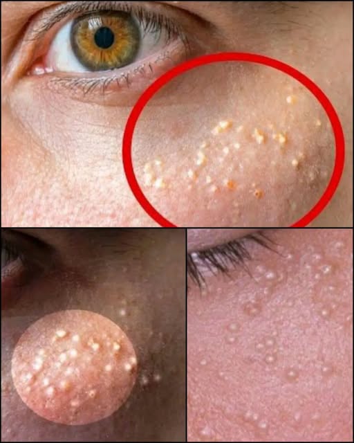 Bolitas Blancas en la Piel