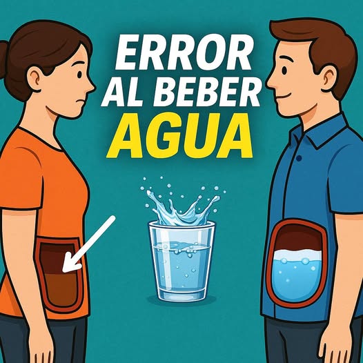 Errores al beber agua en ayunas