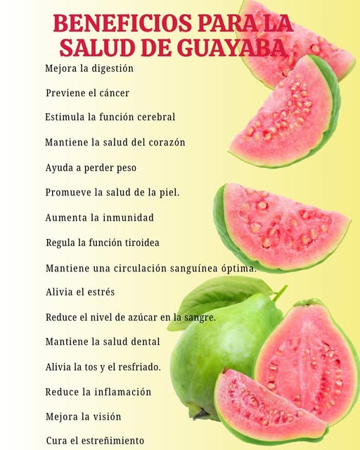 Beneficios de la guayaba