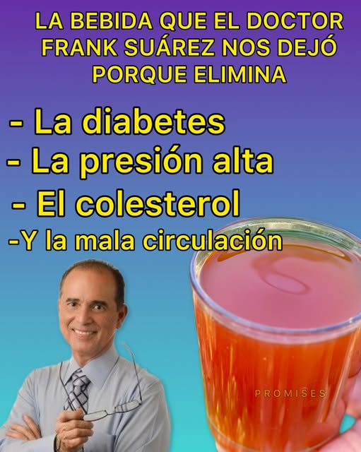 Bebida Natural del Doctor Frank Suárez