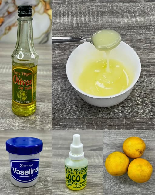 Ingredientes naturales para la crema hidratante