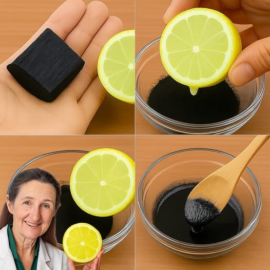 Mezcla de Limón y Carbón Activado