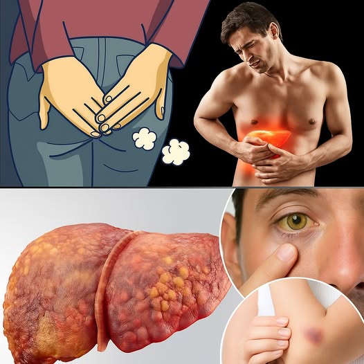 Imagen de alerta sobre problemas del hígado