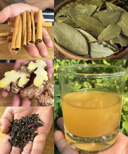 Ingredientes naturales para preparar la bebida saludable
