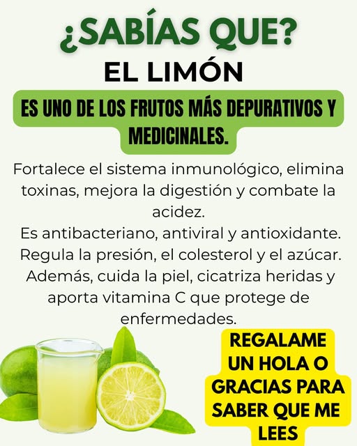 Beneficios del limon