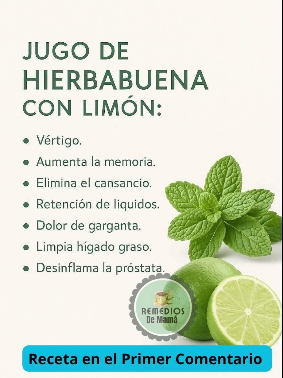 Hierbabuena y Limón
