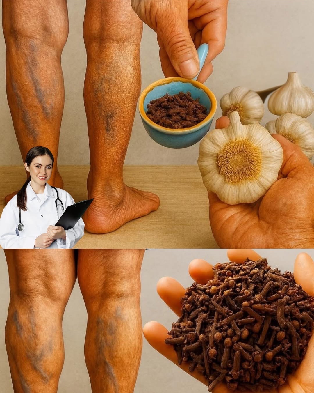 Remedio casero de ajo y clavos para várices