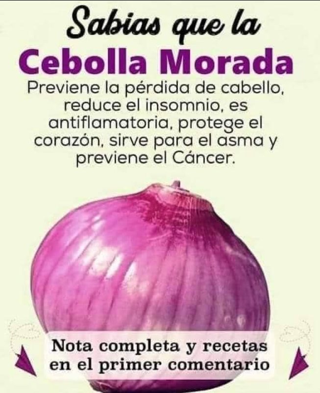 Cebolla morada