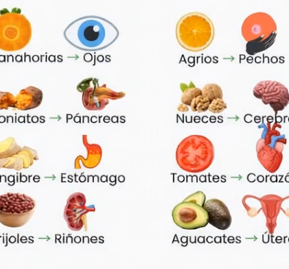 Alimentos frescos y saludables