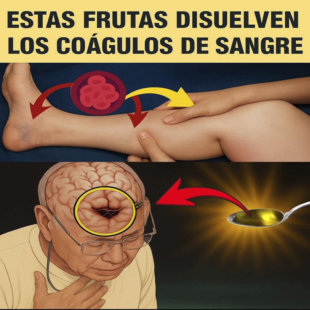 Frutas que disuelven coágulos de sangre
