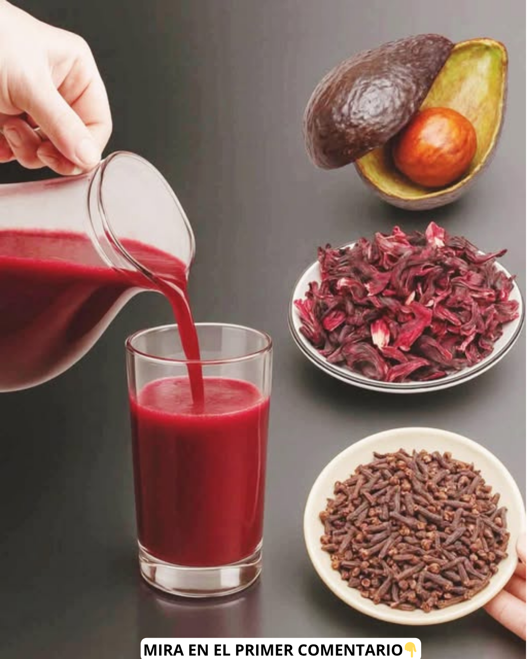 Preparación de Jugo Rojo Detox