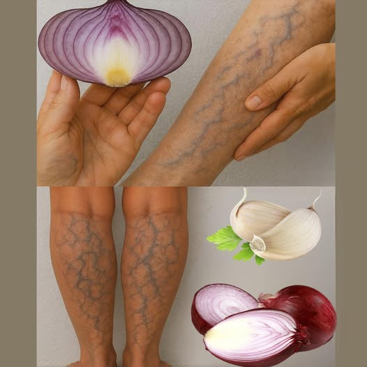 Cebolla, un remedio natural para las várices