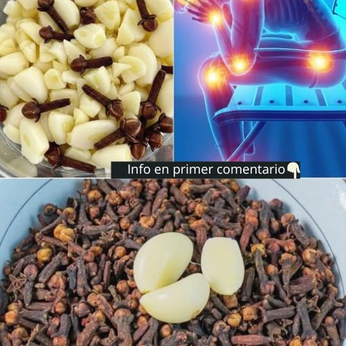 Ajo y clavos de olor para remedios caseros