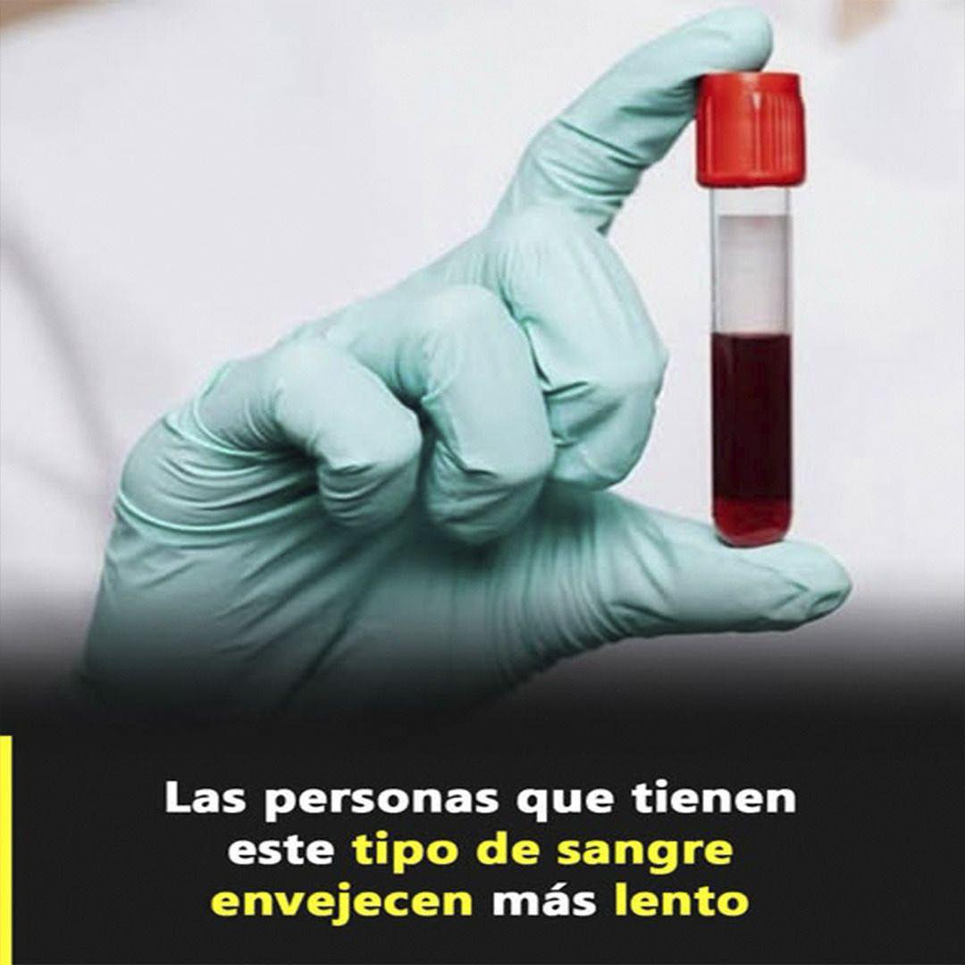 Grupo sanguíneo y envejecimiento