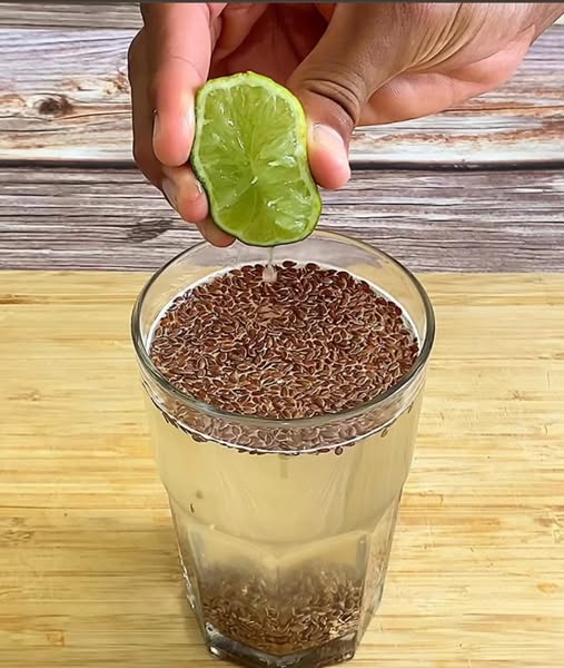 Remedio natural de linaza y limón