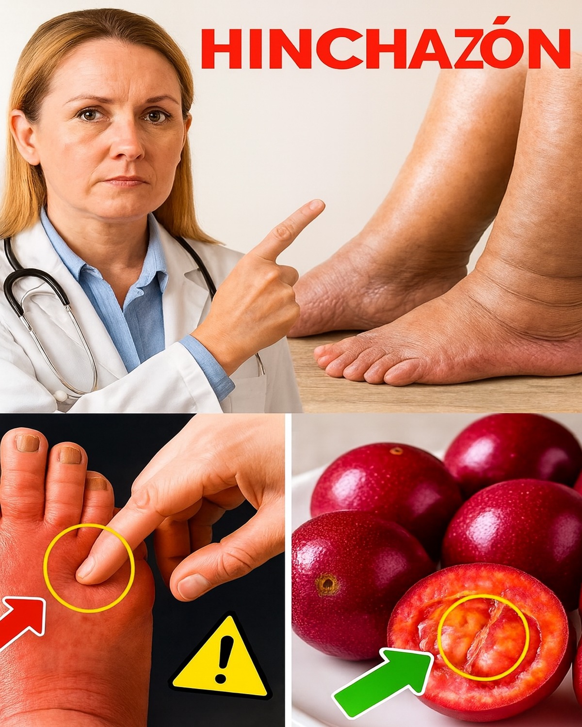 Hinchazón en piernas