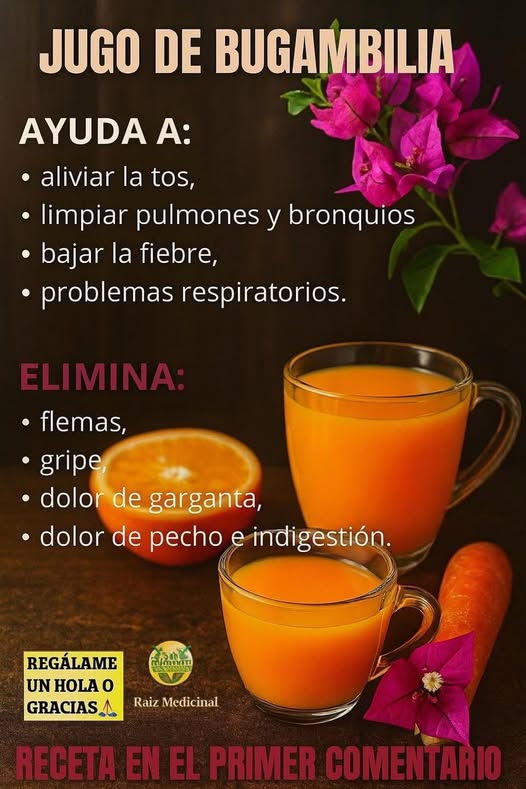 Jugo de Bugambilia