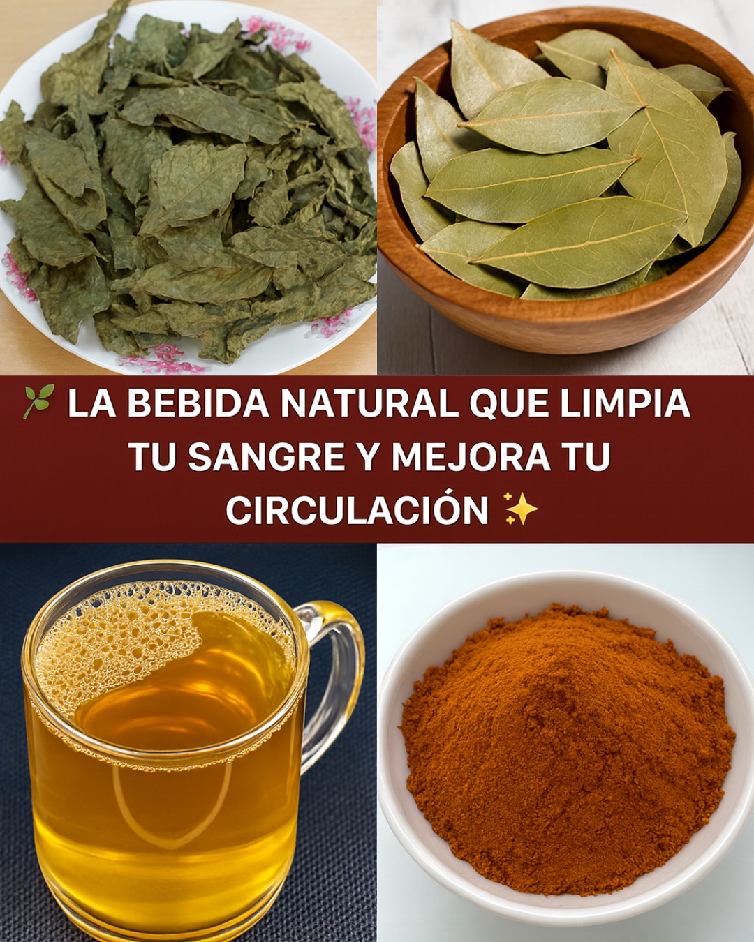 Ingredientes de la bebida que mejora la salud