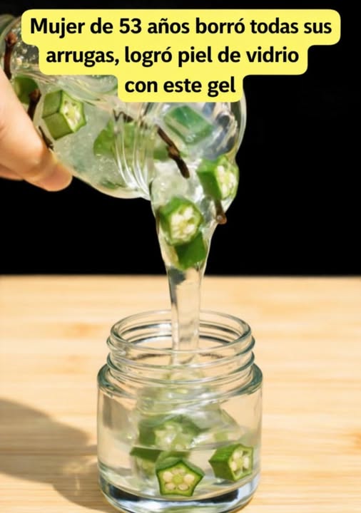 Gel de colágeno natural con okra