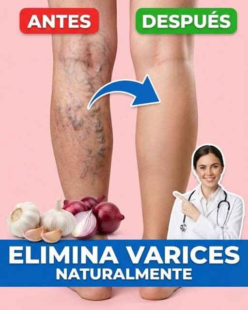 Antes y después de unas piernas con y sin várices