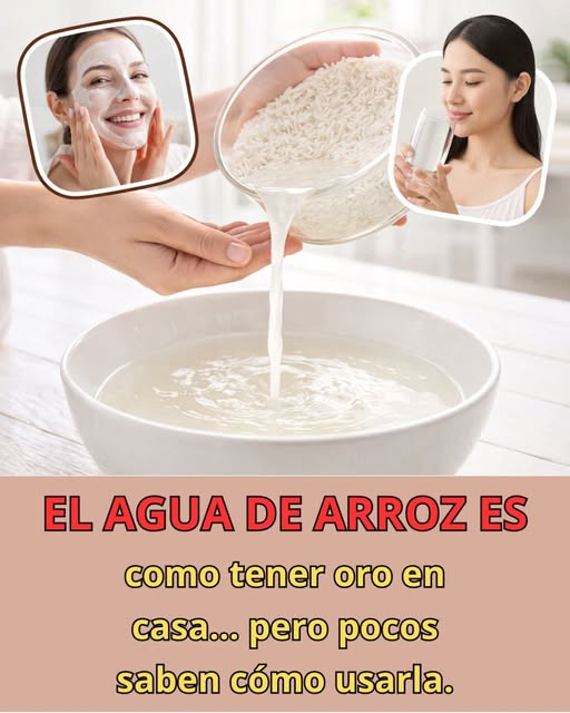 Beneficios del agua de arroz