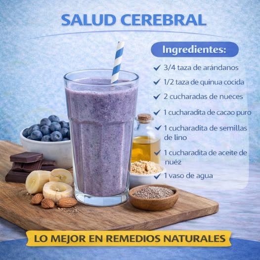 Batido Natural para la Salud Cerebral