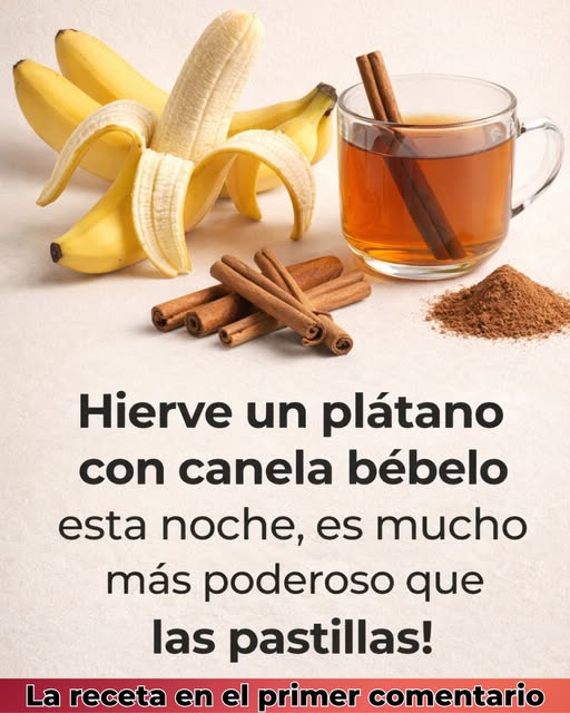 Hervir Plátano con Canela