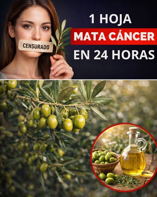 Hoja de Olivo y Aceite de Oliva