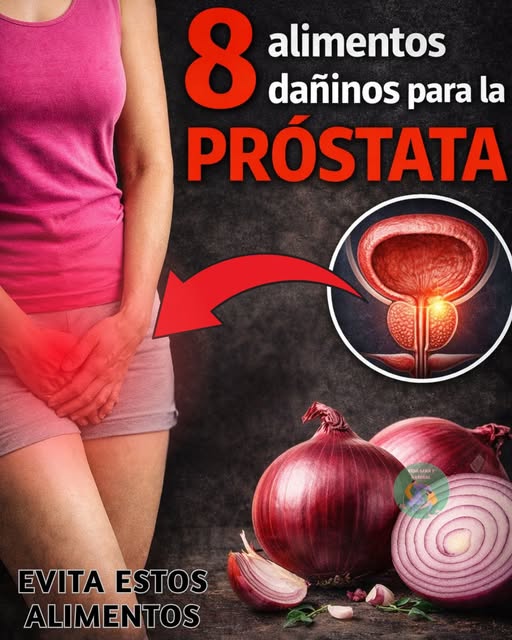 Alimentos dañinos para la próstata