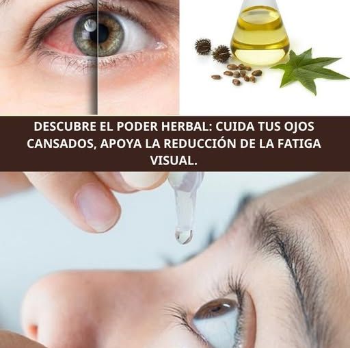 Aceite de ricino para el cuidado ocular