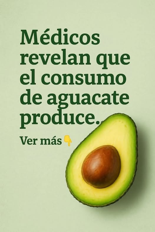 Beneficios del aguacate