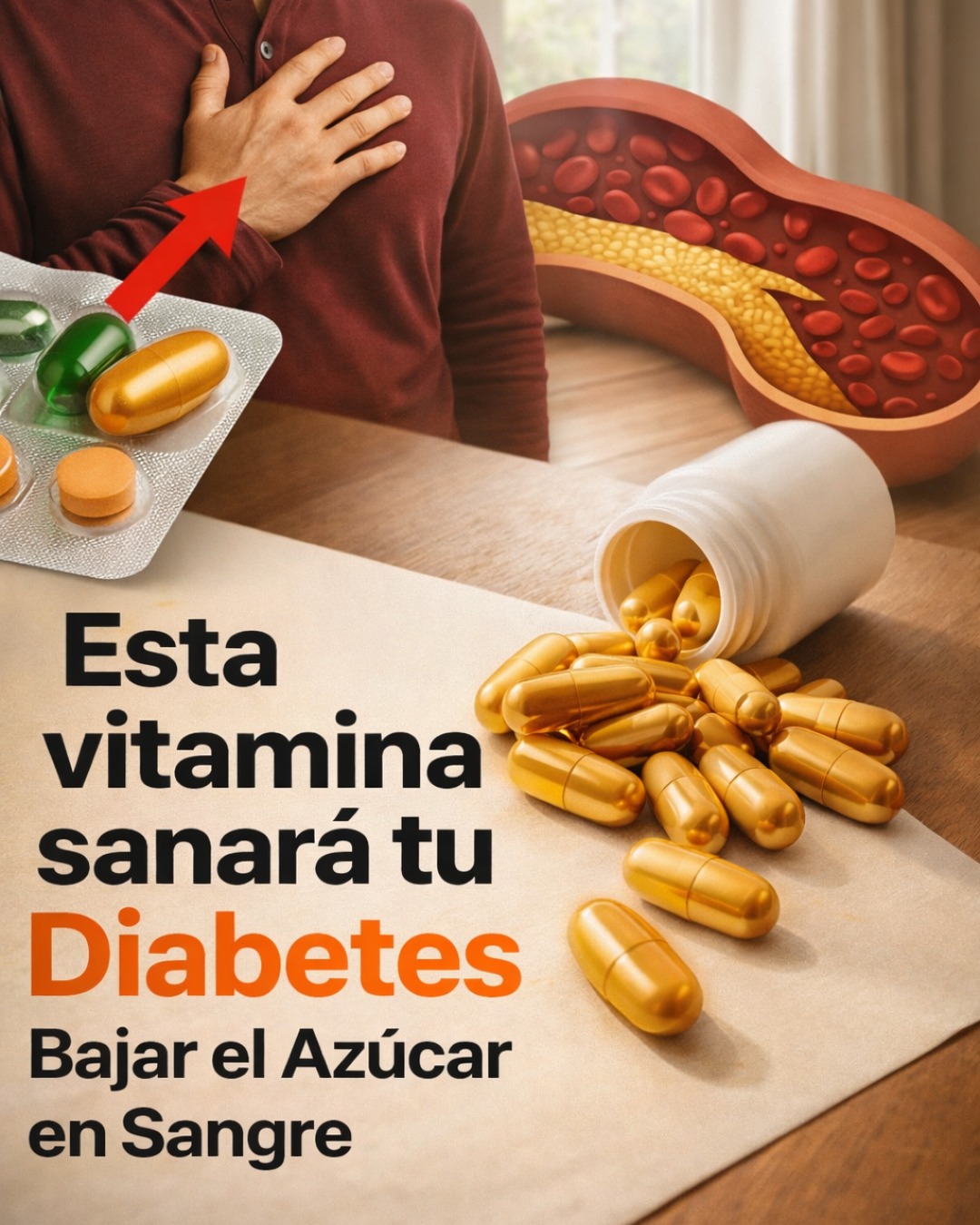 Vitamina D para controlar la diabetes