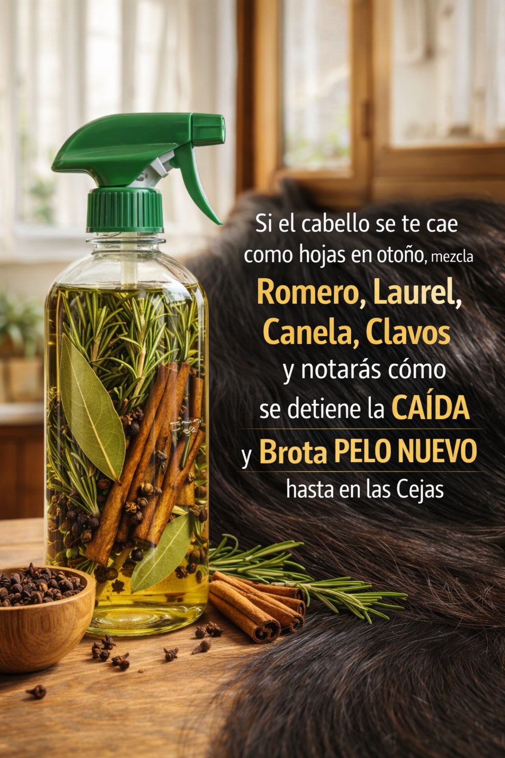 Tónico Casero para el Cabello