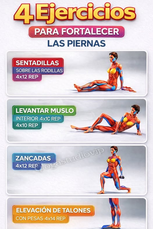 Ejercicios para Fortalecer las Piernas