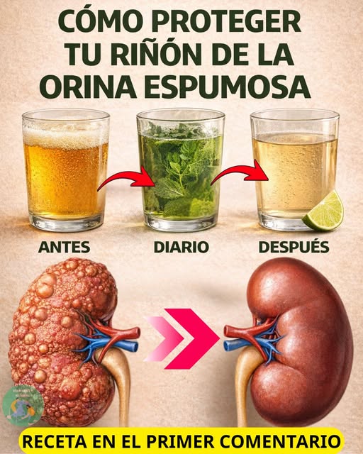 Cómo proteger tu riñón de la orina espumosa