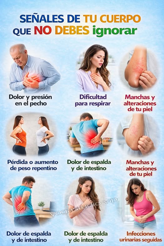 Señales del cuerpo que no debes ignorar