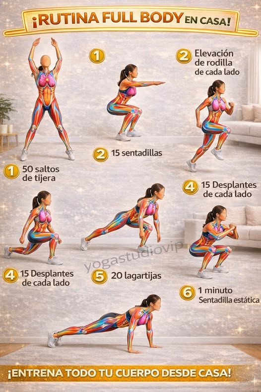 Rutina Full Body en Casa