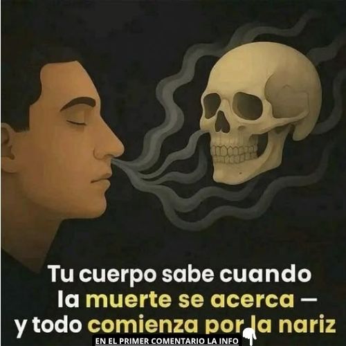 Ilustración sobre el olfato y la muerte