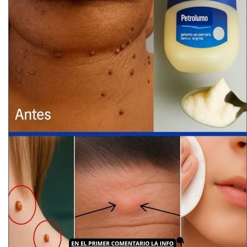 Remedio casero con vaselina para verrugas