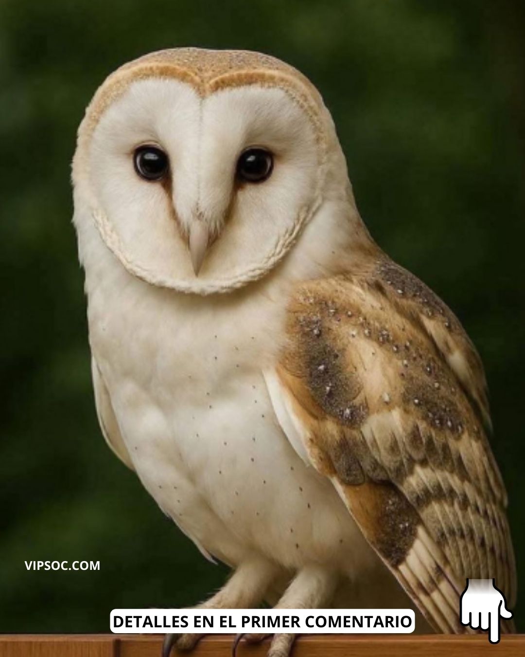 Lechuza volando en la noche
