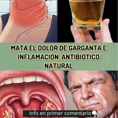 Remedio natural para el dolor de garganta
