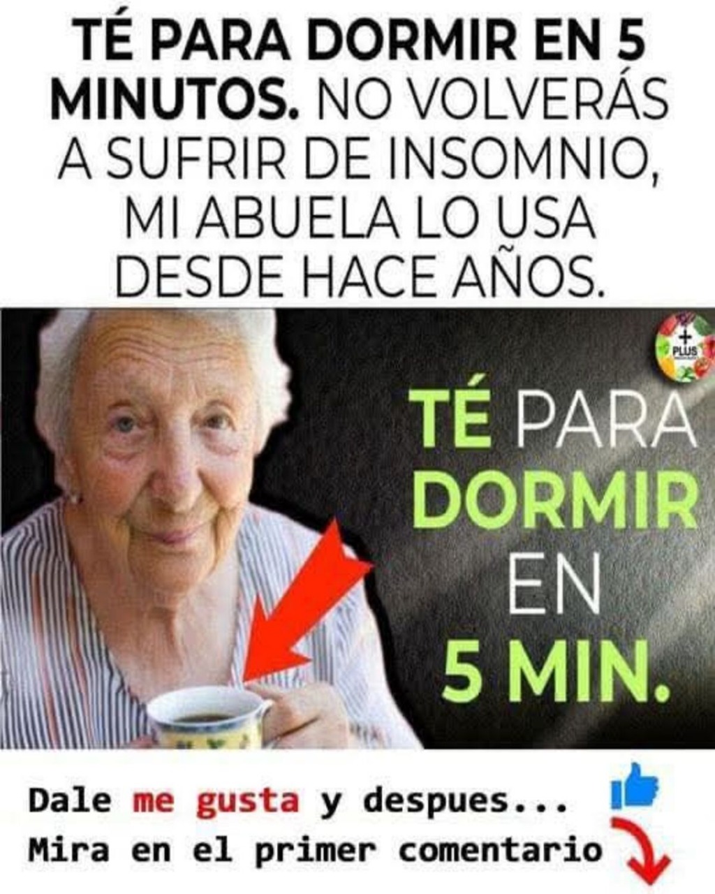 Té natural para dormir